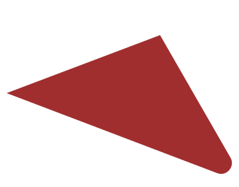 Triangulo abaixo de bandeiras